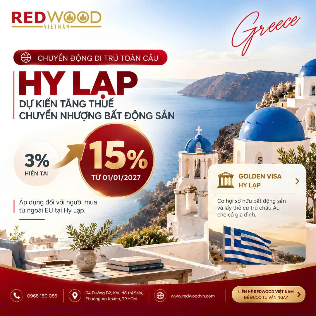 thuế chuyển nhượng bất động sản Hy Lạp