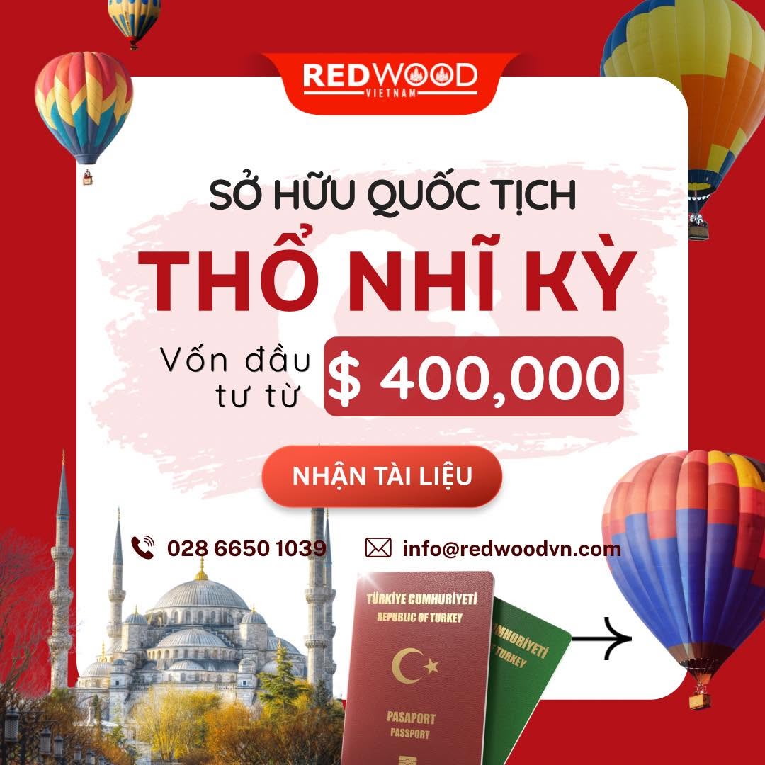 bất động sản Thổ Nhĩ Kỳ 400.000 USD
