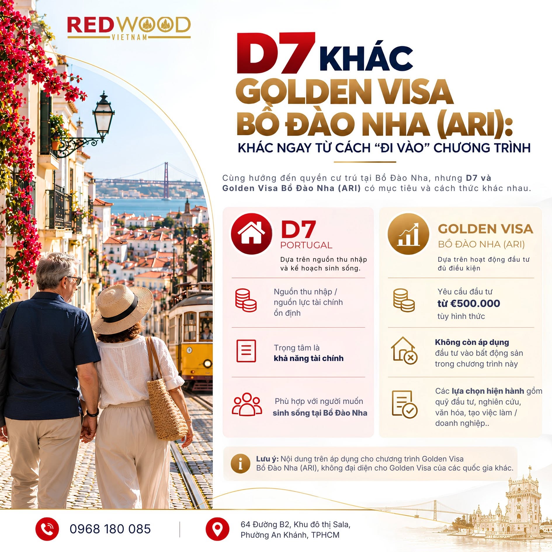 Visa D7 Bồ Đào Nha
