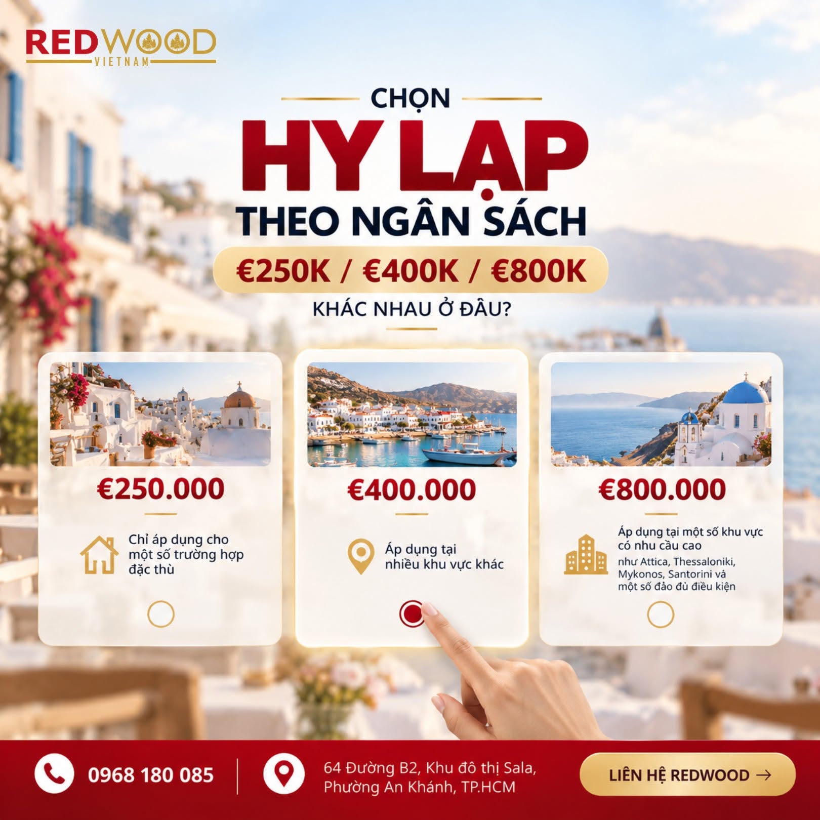 mức đầu tư Golden Visa Hy Lạp