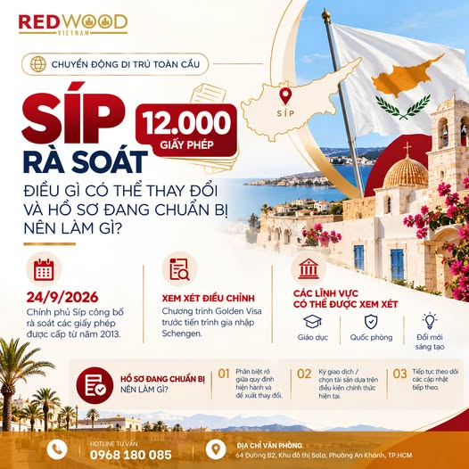 Síp rà soát giấy phép đầu tư